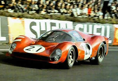 24 Ore di Le Mans 1966 - Ferrari 330 P3 - Bandini-Guichet
