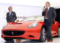 Presentazione Ferrari California - Salone di Parigi 2008