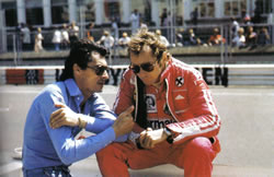 Daniele Audetto con Niki Lauda