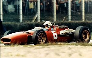 Ludovico Scarfiotti con la 312 F1/66 vince il Gran Premio d'Italia 1966
