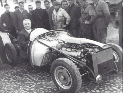 12 marzo 1947: Enzo Ferrari collauda la 125 S