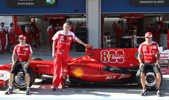 Gran Premio di Turchia - 30 maggio 2010 - 800 Gran Premi Ferrari