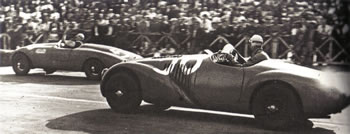 Gran Premio di Roma 1947 -  La Stanguellini di Fernando Righetti 