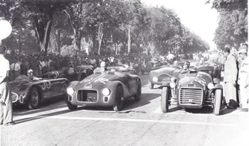 Circuito di Parma 1947 -  La partenza