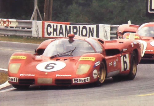 La 512S di Giunti/Vaccarella alla 24 Ore di Le Mans del 1970 (dalla rete) 