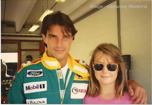 Francisca con Nannini a Jerez nel 1990