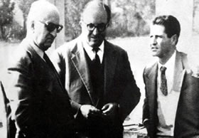 Enzo Ferrari, Carlo Chiti e Giotto Bizzarrini