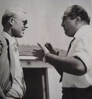 Carlo Chiti con Mike Hawthorn