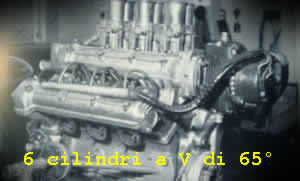 Motore Ferrari 6 cilindri a V di 65°
