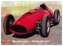 Ferrari 801 a Monza nel 1957