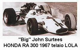 John Surtees con la Honda RA 300