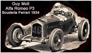 Guy Moll su Alfa Romeo P3