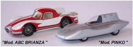 FIAT TURBINA 1953 e FIAT ABARTH 500 BERTONE 1956 