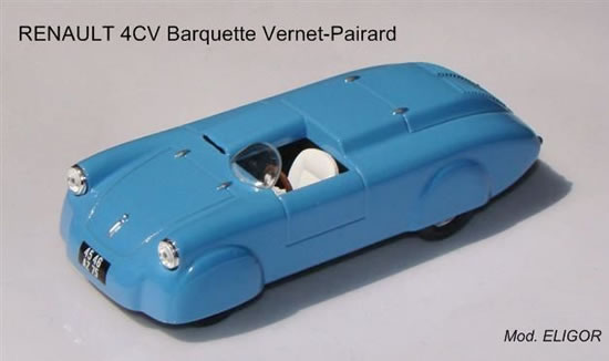 Renault 4CV Barquette Vernet-Pairard
