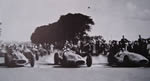 Fangio n°2, Lang n°4 e Kling n°6 alla partenza del Gran Premio Evita Duarte de Peron