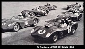 Cabianca su Ferrari Dino 196S