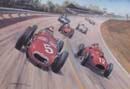 Rathmann su Zink Leader, vincitore dopo le tre prove &egrave; seguito sulla sopraelevata da Luigi Musso su Ferrari, E.Sachs, Stirling Moss su Maserati "Eldorado", J.Fairman e B.Veith