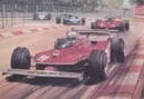 Jody Scheckter e Gilles Villeneuve alla seconda variante