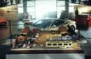 Esposizione diorama  Galleria Ferrari nel 1999