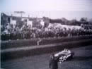 L'ingresso principale, il rettifilo d'arrivo e il vincitore del gran premio: Fangio.