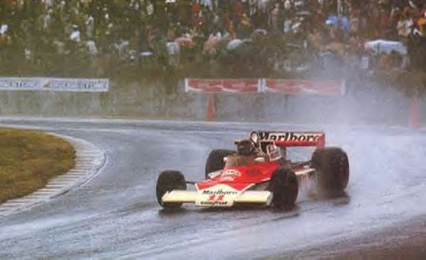 James Hunt al Fuji