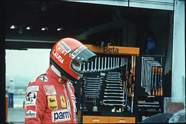 Niki Lauda, due volte Campione del Mondo con la Ferrari
