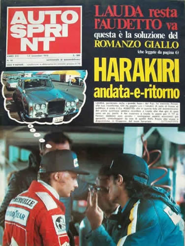 Autosprint n° 44 del 2-9 novembre 1976