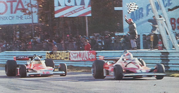 Niki Lauda precede Jocken Mass al Glen