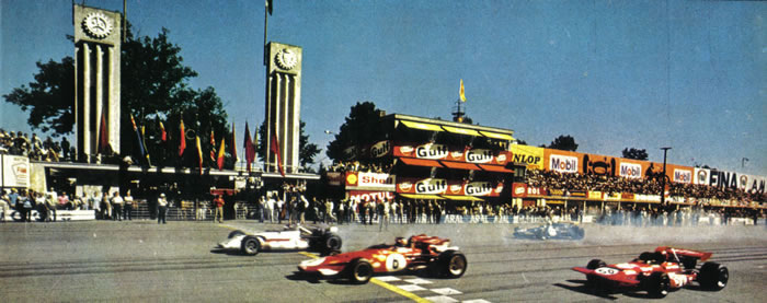 Partenza del Gran Premio d'Italia del 1970