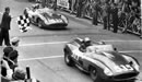 L'arrivo di Taruffi alla Mille Miglia del 1957