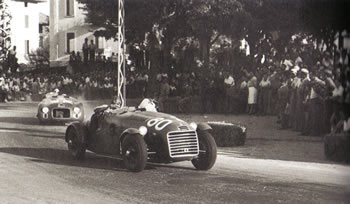 Franco Cortese insegue Tazio Nuvolari