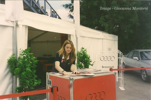 Chicca al lavoro